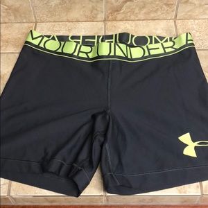 Under armor compression shorts